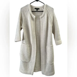 Banana republic cream knit cardigan